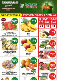 Rancho Markets weekly ad from Tuesday 05/26
