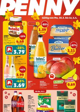 PENNY-Prospekt von Montag 30.03.