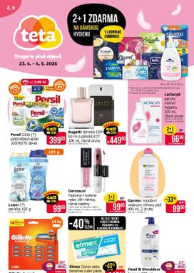Teta drogerie leták od čtvrtka 23.04.