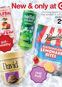 Target weekly ad from Sunday 08/02