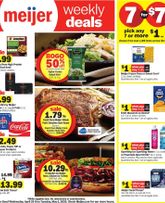 Meijer weekly ad from Wednesday 04/29