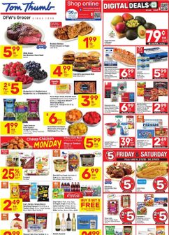 Tom Thumb weekly ad from Wednesday 05/13