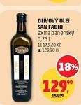 SAN FABIO extra panenský olivovy olej 0,75l