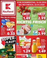 Kaufland-Prospekt von Donnerstag 16.04.