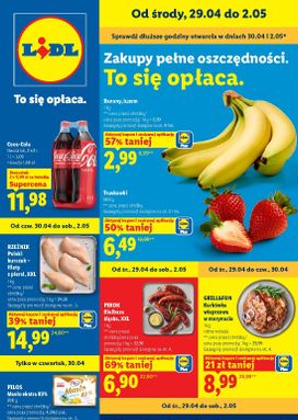 Lidl Polsko leták od středy 29.04.