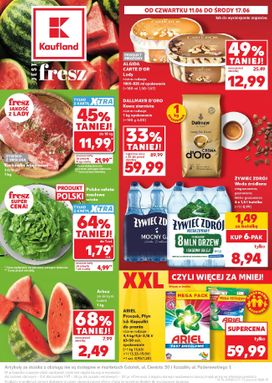 Kaufland Polsko leták od čtvrtka 11.06.