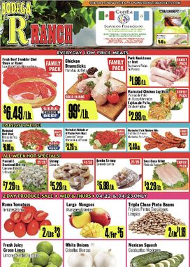 R Ranch Market weekly ad from Wednesday 04/22