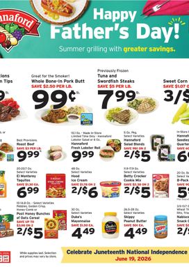Hannaford weekly ad from Sunday 06/14