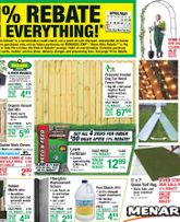 Menards weekly ad from Thursday 04/23