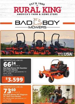 Rural King weekly ad from Thursday 05/14