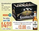 Krombacher Pils 1 Kiste