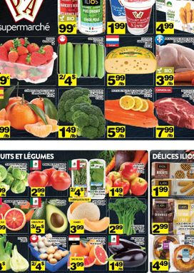 Supermarché PA flyer from Monday 03-23