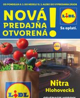 Lidl - Nová predajňa v Nitre