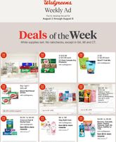 Walgreens weekly ad from Sunday 08/02