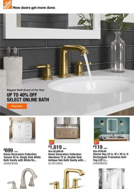 The Home Depot weekly ad from Thursday 03/12