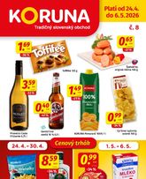 Koruna leták platný od piatku 24.04.