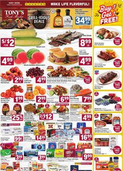 Tony's Fresh Market weekly ad from Wednesday 05/13