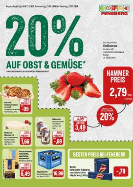 Feneberg-Prospekt von Donnerstag 21.05.