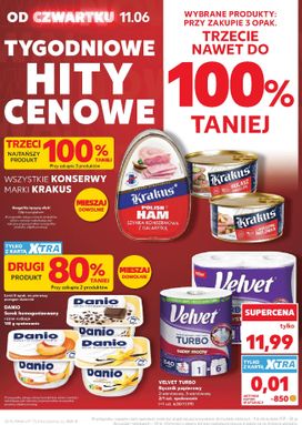 Kaufland Polsko leták od čtvrtka 11.06.