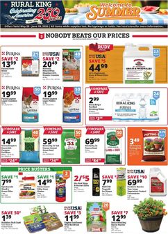 Rural King weekly ad from Thursday 05/28