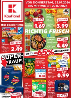 Kaufland-Prospekt von Donnerstag 23.07.