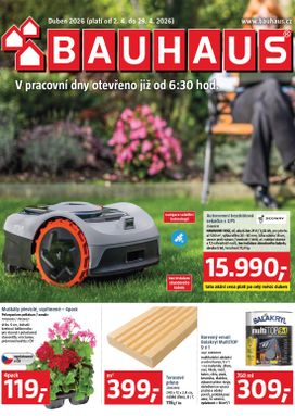 BAUHAUS leták od čtvrtka 02.04.