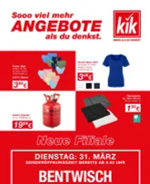 KiK - Neueröffnung in Bentwisch