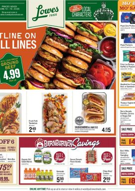 Lowes Foods weekly ad from Wednesday 06/10