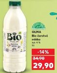 Olma bio čerstvé mléko 1 l