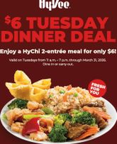 Hy Vee - Tuesday Dinner Deal