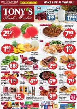 Tony's Fresh Market weekly ad from Wednesday 07/29