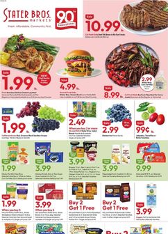 Stater Bros. weekly ad from Wednesday 07/22