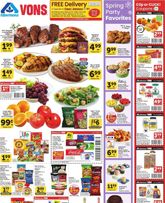 Vons weekly ad from Wednesday 03/25