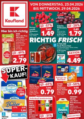 Kaufland Německo leták od čtvrtka 23.04.