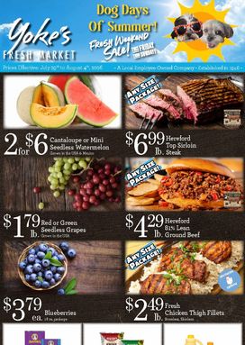 Yoke's weekly ad from Wednesday 07/29