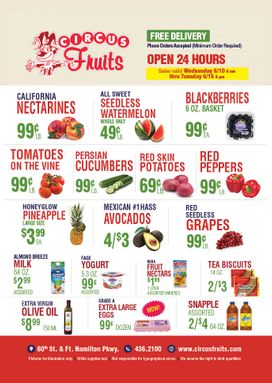 Circus Fruits weekly ad from Wednesday 06/10