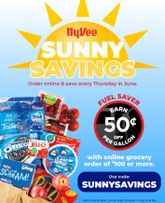Hy Vee - Sunny Savings