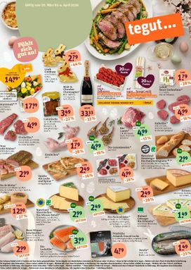 Tegut-Prospekt von Montag 30.03.