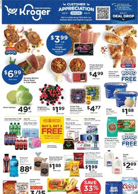Kroger weekly ad from Wednesday 03/11