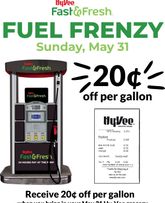 Hy Vee - Fuel Frenzy!