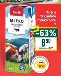 Tatra Trvanlivé mléko polotučné 1 l
