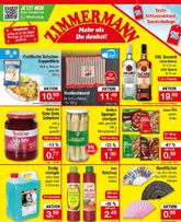 Zimmermann-Prospekt von Montag 27.07.