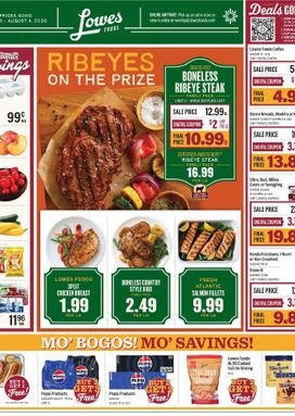 Lowes Foods weekly ad from Wednesday 07/29