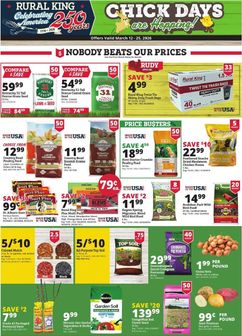 Rural King weekly ad from Thursday 03/12