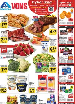 Vons weekly ad from Wednesday 03/18