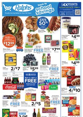 Ralphs weekly ad from Wednesday 07/29