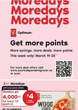 Independent Grocer flyer from Thursday 03-19