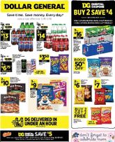 Dollar General weekly ad from Sunday 05/10