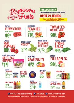 Circus Fruits weekly ad from Wednesday 06/24
