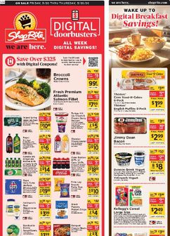 ShopRite weekly ad from Friday 03/20